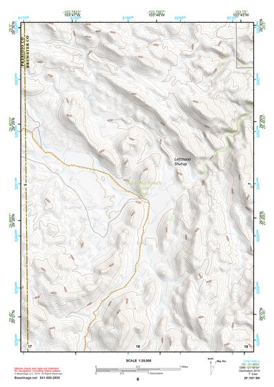 29103SW Page 6 Chisos Mountains Topo Preview 1