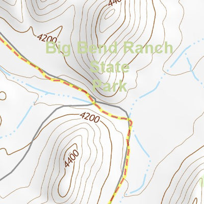 29103SW Page 6 Chisos Mountains Topo Preview 2