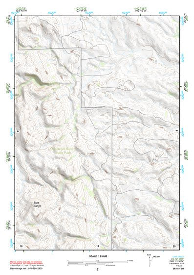29103SW Page 7 Chisos Mountains Topo Preview 1