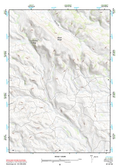 29103SW Page 8 Chisos Mountains Topo Preview 1
