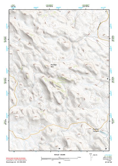 29103SW Page 13 Chisos Mountains Topo Preview 1