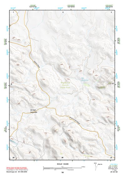 29103SW Page 14 Chisos Mountains Topo Preview 1