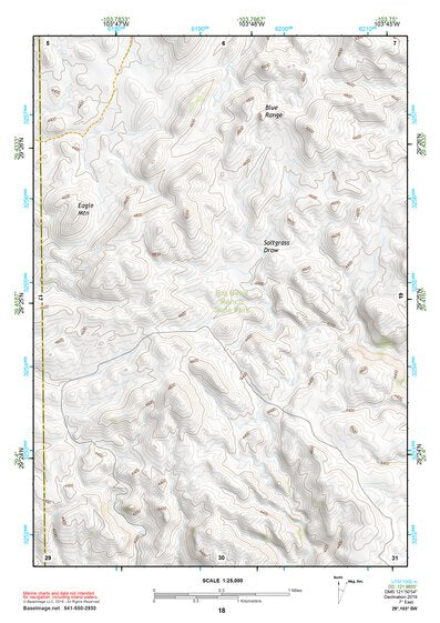 29103SW Page 18 Chisos Mountains Topo Preview 1