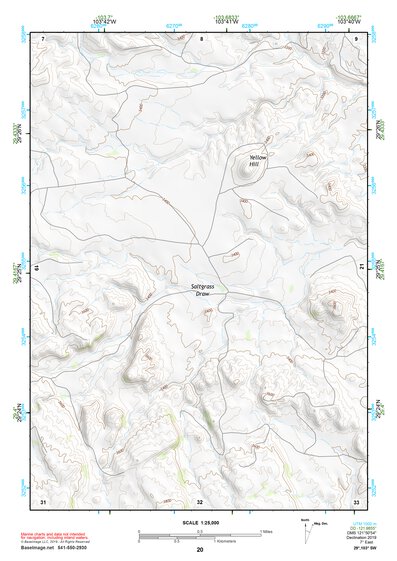 29103SW Page 20 Chisos Mountains Topo Preview 1
