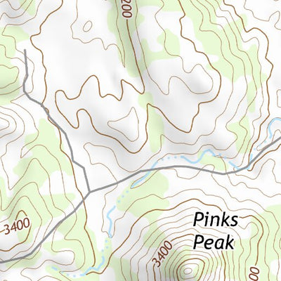 29103SW Page 21 Chisos Mountains Topo Preview 3