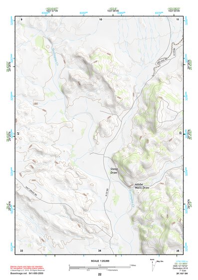 29103SW Page 22 Chisos Mountains Topo Preview 1