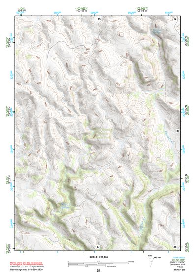 29103SW Page 25 Chisos Mountains Topo Preview 1