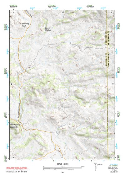 29103SW Page 29 Chisos Mountains Topo Preview 1