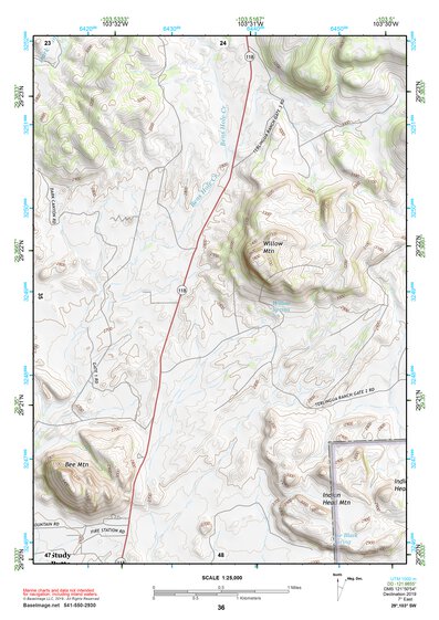 29103SW Page 36 Chisos Mountains Topo Preview 1
