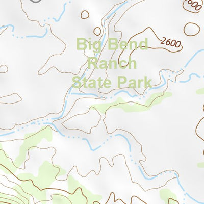 29103SW Page 41 Chisos Mountains Topo Preview 2