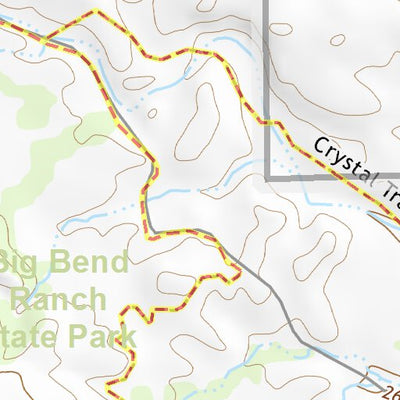 29103SW Page 42 Chisos Mountains Topo Preview 2