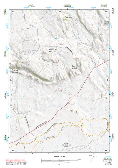 29103SW Page 44 Chisos Mountains Topo Preview 1