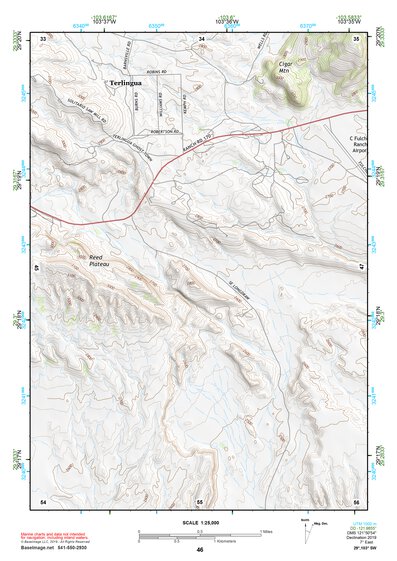 29103SW Page 46 Chisos Mountains Topo Preview 1