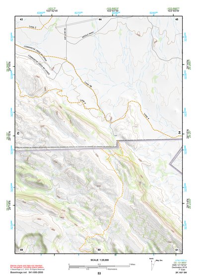 29103SW Page 53 Chisos Mountains Topo Preview 1