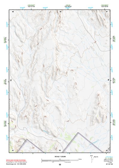29103SW Page 55 Chisos Mountains Topo Preview 1