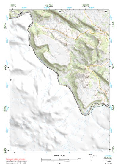 29103SW Page 59 Chisos Mountains Topo Preview 1