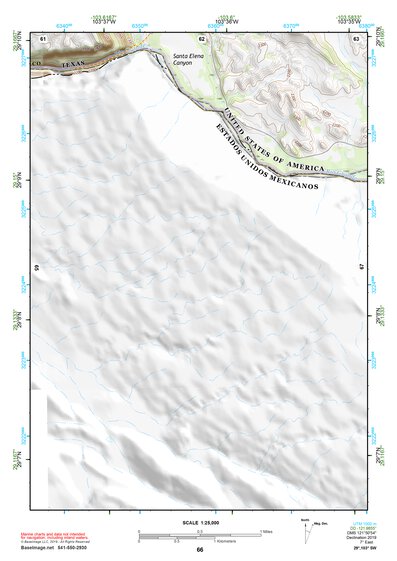 29103SW Page 66 Chisos Mountains Topo Preview 1