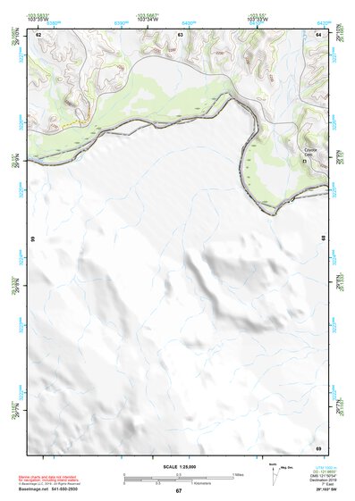 29103SW Page 67 Chisos Mountains Topo Preview 1