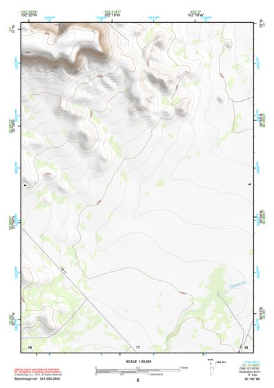 30102NE Page 5 Fort Stockton Topo Preview 1