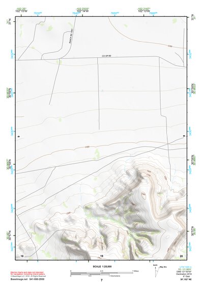 30102NE Page 7 Fort Stockton Topo Preview 1