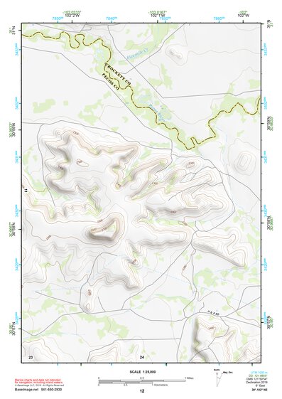 30102NE Page 12 Fort Stockton Topo Preview 1