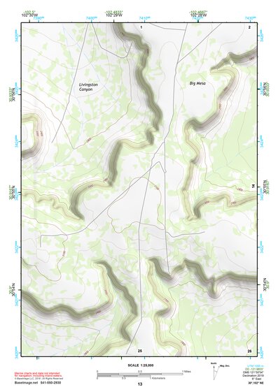 30102NE Page 13 Fort Stockton Topo Preview 1