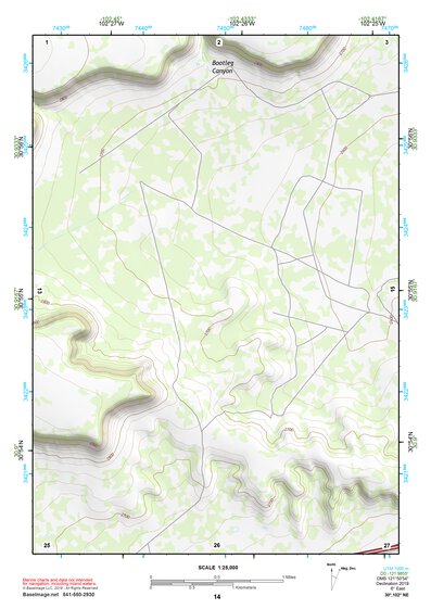 30102NE Page 14 Fort Stockton Topo Preview 1