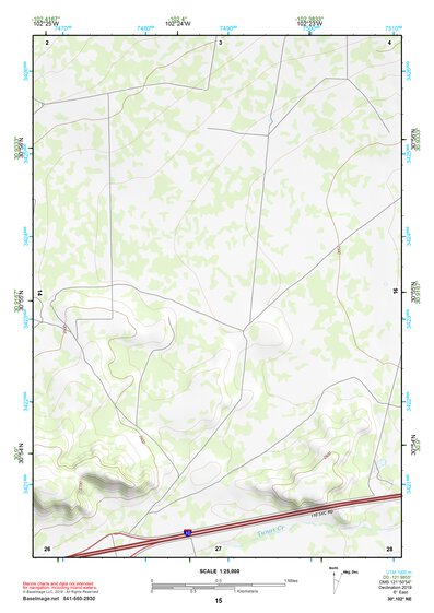 30102NE Page 15 Fort Stockton Topo Preview 1