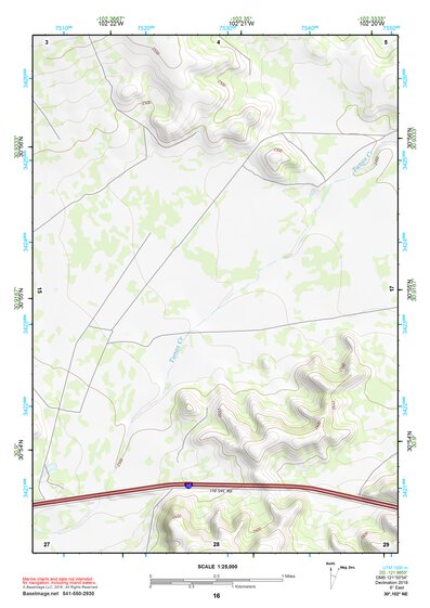 30102NE Page 16 Fort Stockton Topo Preview 1