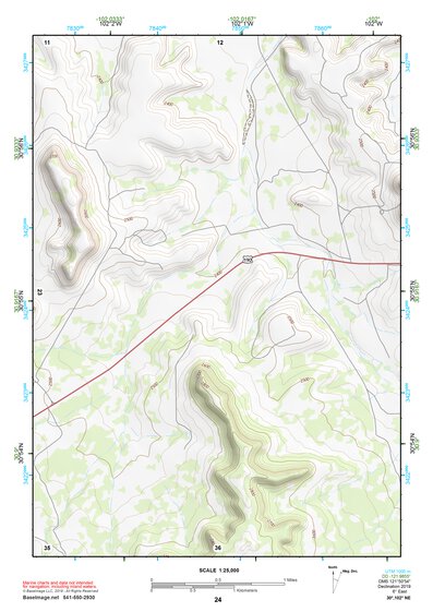 30102NE Page 24 Fort Stockton Topo Preview 1