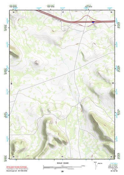 30102NE Page 29 Fort Stockton Topo Preview 1