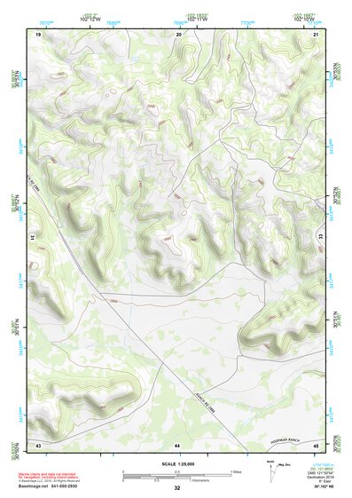 30102NE Page 32 Fort Stockton Topo Preview 1