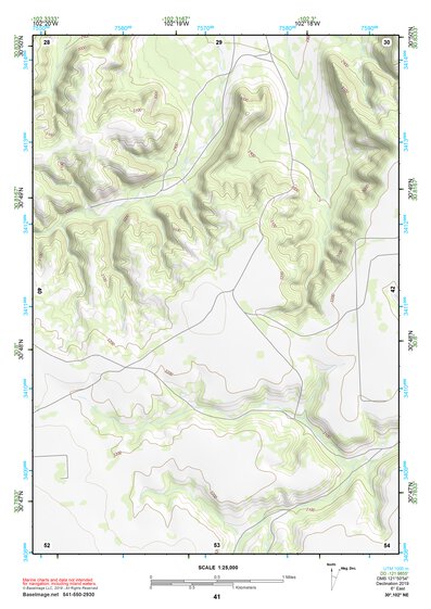 30102NE Page 41 Fort Stockton Topo Preview 1