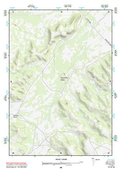 30102NE Page 44 Fort Stockton Topo Preview 1