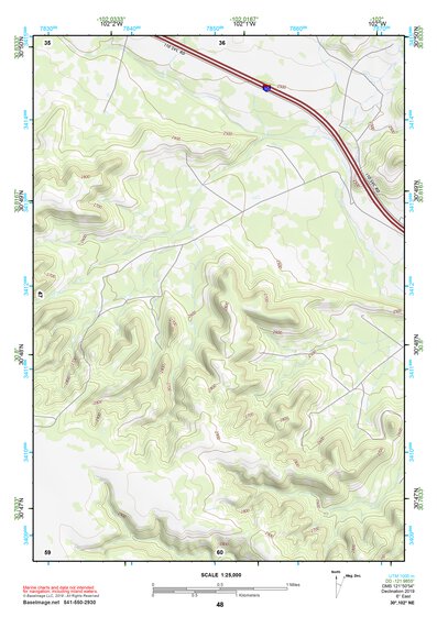 30102NE Page 48 Fort Stockton Topo Preview 1