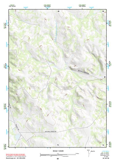 30102NE Page 61 Fort Stockton Topo Preview 1