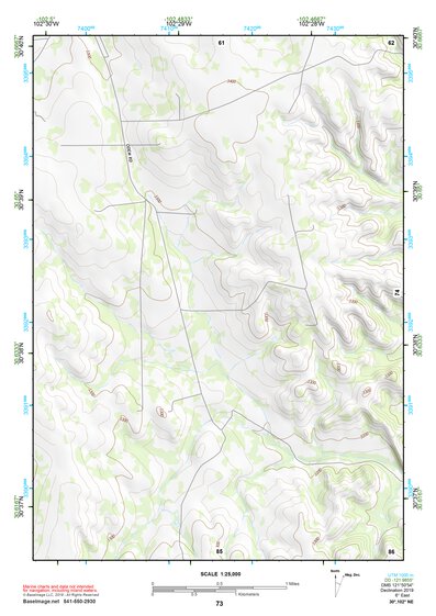 30102NE Page 73 Fort Stockton Topo Preview 1