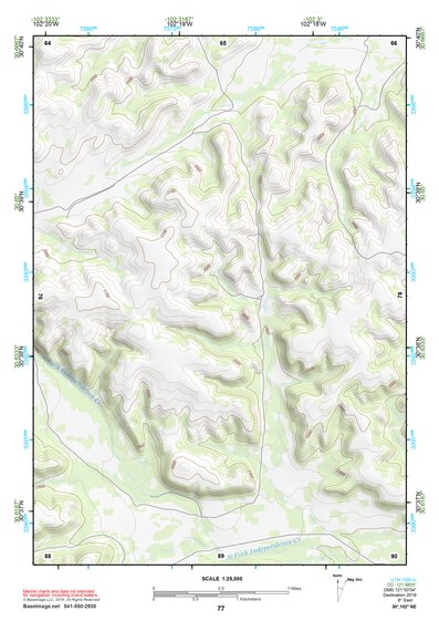 30102NE Page 77 Fort Stockton Topo Preview 1