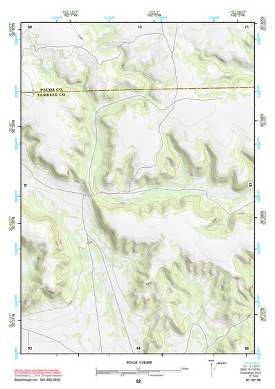 30102NE Page 82 Fort Stockton Topo Preview 1