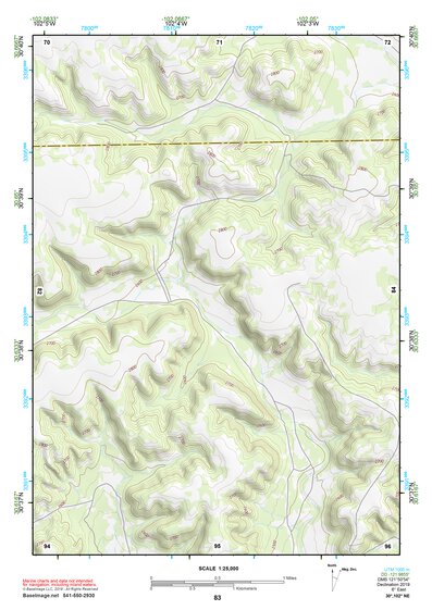 30102NE Page 83 Fort Stockton Topo Preview 1