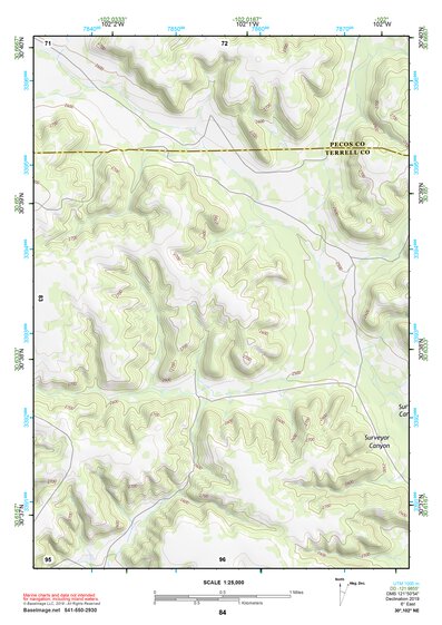 30102NE Page 84 Fort Stockton Topo Preview 1