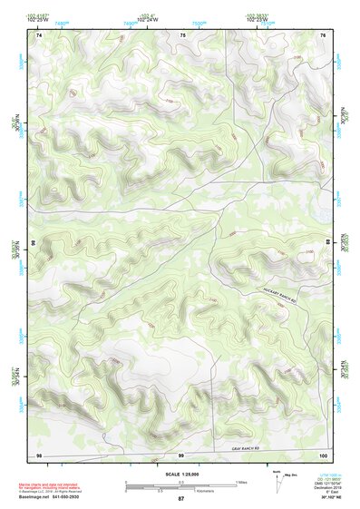 30102NE Page 87 Fort Stockton Topo Preview 1