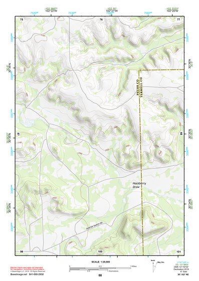 30102NE Page 88 Fort Stockton Topo Preview 1