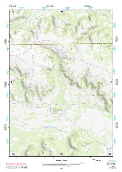 30102NE Page 89 Fort Stockton Topo Preview 1