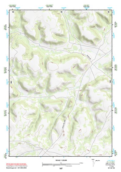 30102NE Page 107 Fort Stockton Topo Preview 1