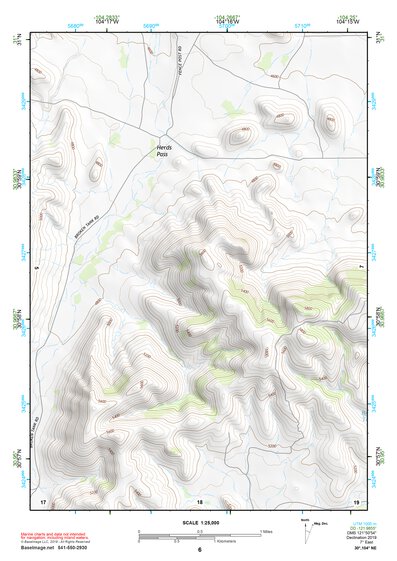 30104NE Page 6 Mount Livermore Topo Preview 1