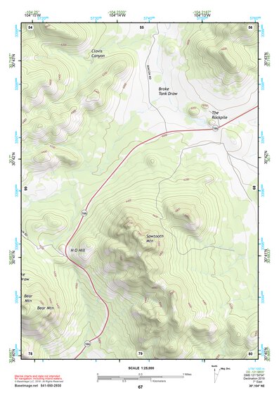 30104NE Page 67 Mount Livermore Topo Preview 1