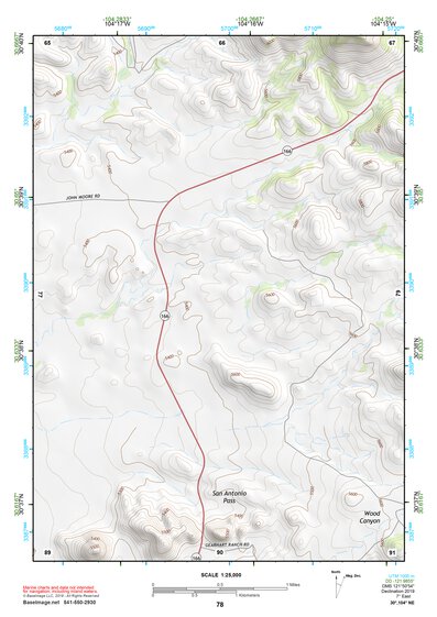 30104NE Page 78 Mount Livermore Topo Preview 1