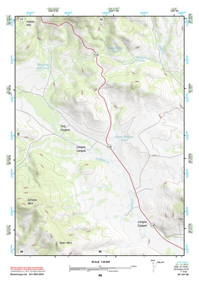 30104NE Page 84 Mount Livermore Topo Preview 1