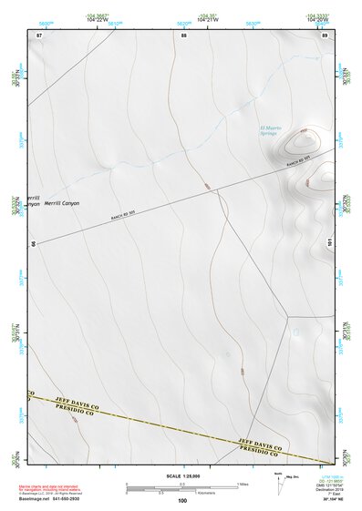 30104NE Page 100 Mount Livermore Topo Preview 1